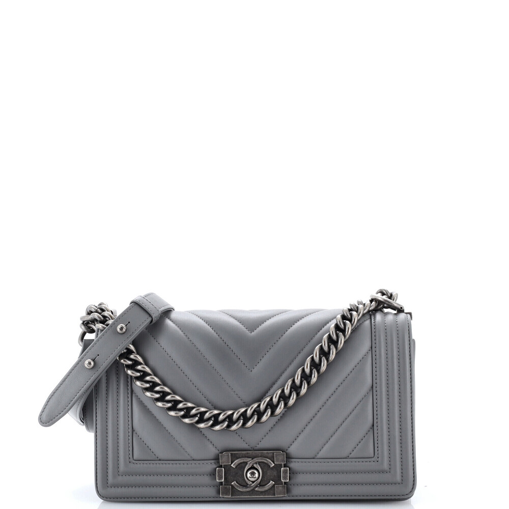 Chanel Old Medium Boy Flap Bag